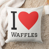 I love waffles クッション (ブランケット)