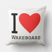 I love wakeboard クッション (正面)