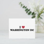 I Love Washington DC ポストカード (スタンド正面)