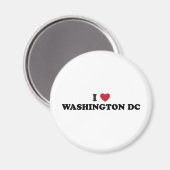 I Love Washington DC マグネット (正面/裏面)