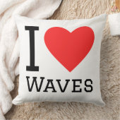 I love waves クッション (ブランケット)