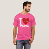 I LOVE WAWA friends Tシャツ (正面フル)