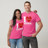 I LOVE WAWA friends Tシャツ (ユニセックス)