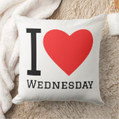 I love Wednesday  Square Sticker クッション (ブランケット)