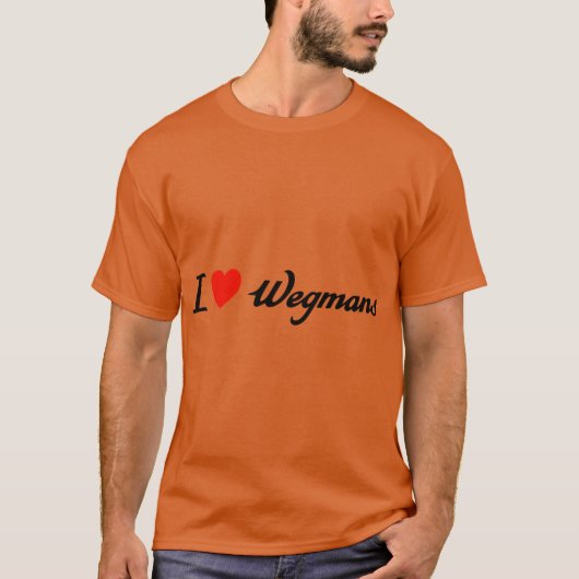 I love wegmans tシャツ (正面)