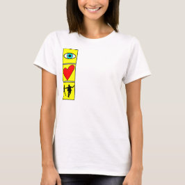 i love west coast swing / dance tシャツ