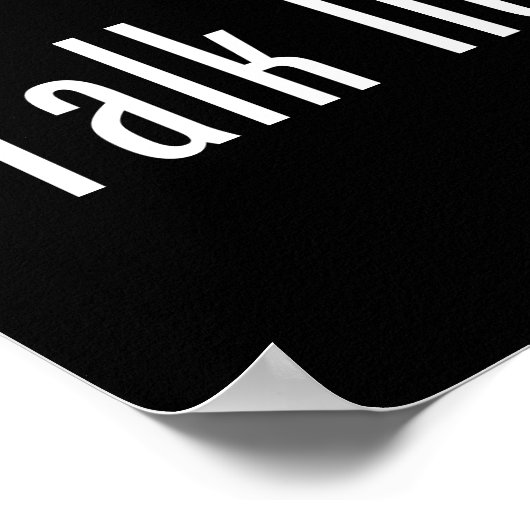 I Love When You Talk Nerdy To Me (dark) ポスター (角)