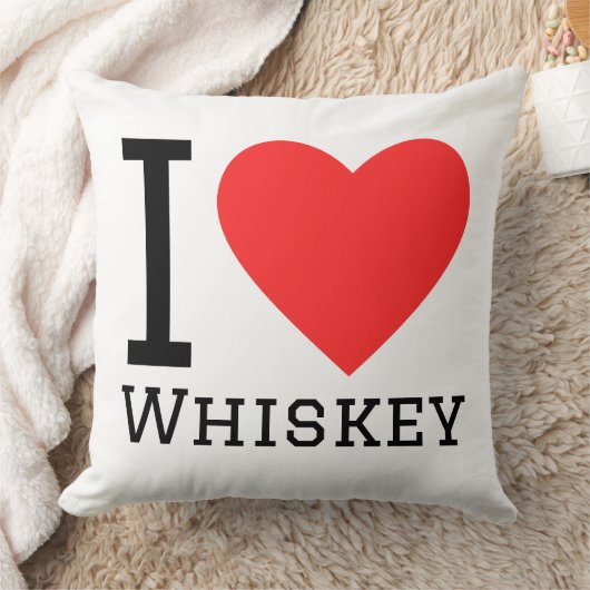 I love whiskey クッション (ブランケット)