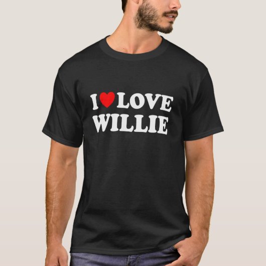 I Love Willie Iハート・ウィリー Tシャツ (正面)