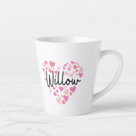 I love Willow カフェラテマグ