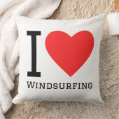 I love windsurfing クッション (ブランケット)