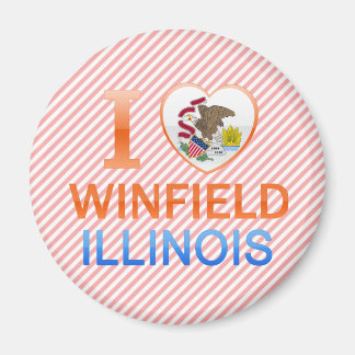 I Love Winfield, IL マグネット