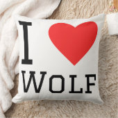 I love wolf クッション (ブランケット)