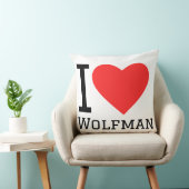 I love wolfman クッション (椅子)