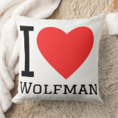 I love wolfman クッション (ブランケット)