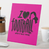 I Love Women's Football 台座サイン (インサイチュ)