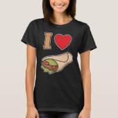 I love wraps tシャツ (正面)