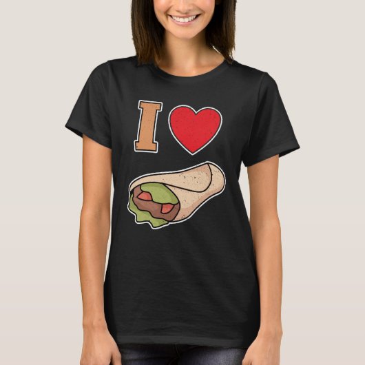 I love wraps tシャツ (正面)