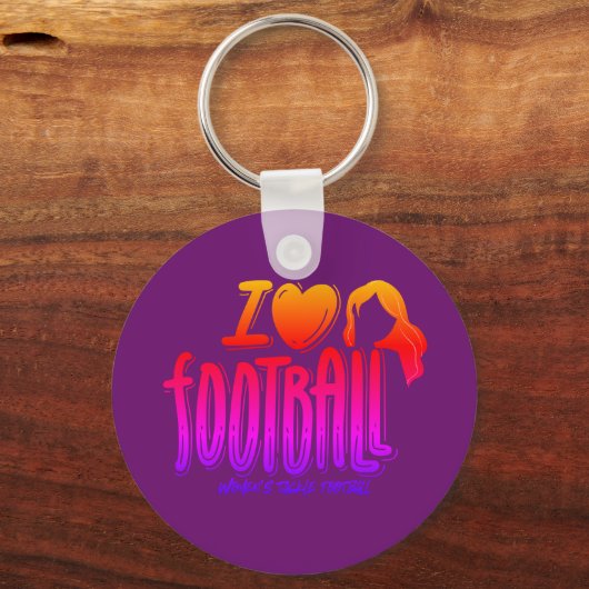 I Love WTF  キーホルダー (正面)