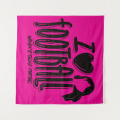 I Love WTF Tapestry タペストリー (正面(横))