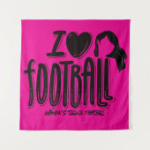 I Love WTF Tapestry タペストリー (正面)