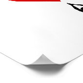 I Love Yoga (Vertical) ポスター (角)