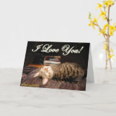 I Love Youカード カード (黄色い花)