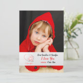 I Love YouバラPhoto Card (スタンド正面)