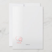 I Love YouバラPhoto Card (裏面)