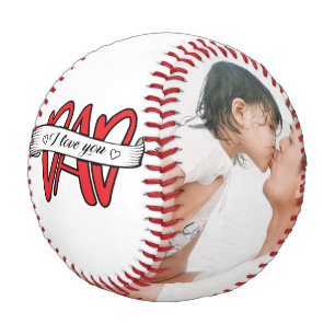 I Love Youパパ父の日写真 野球ボール