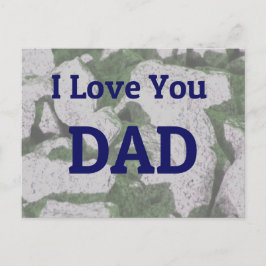 I Love Youパパ ポストカード