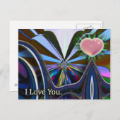 I Love Youポストカード ポストカード (正面/裏面)