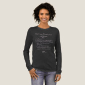 「I Love You」と言うな 高尚な英語 トライブレンドＴシャツ (正面全体)