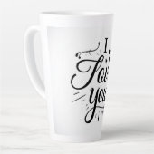 i love you カフェラテマグ (左アングル)