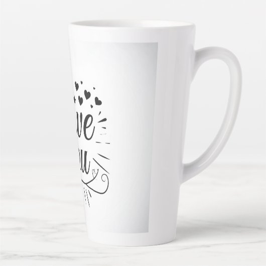 i love you カフェラテマグ (右)