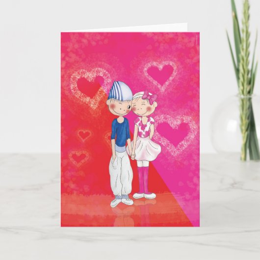 I love you カード (正面)