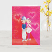 I love you カード (黄色い花)