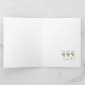 I Love You カード (内部)