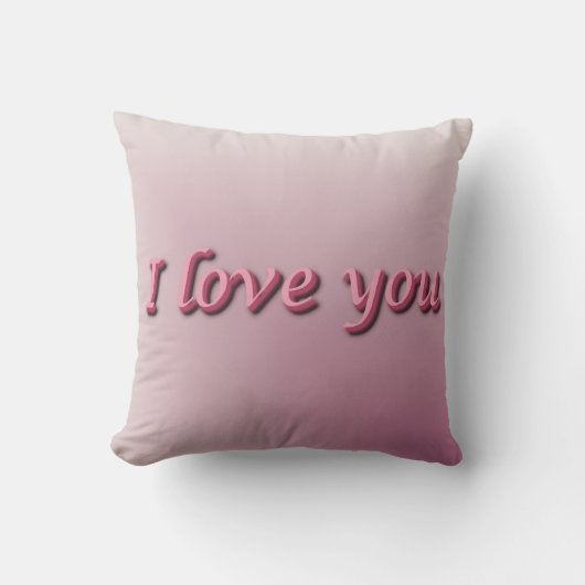 I love you. クッション (正面)