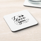 i love you コースター (左側)