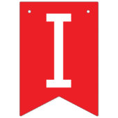 I LOVE YOU バナー ガーランド (第3の旗)