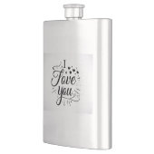 i love you フラスク (左)