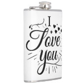 i love you フラスク (右)