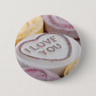 「I Love You」ボタン 缶バッジ