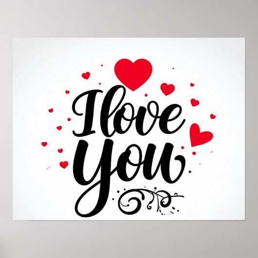 i love you ポスター (正面)