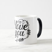 i love you モーフィングマグカップ (正面右)