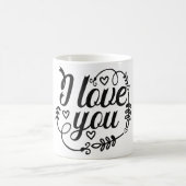 i love you モーフィングマグカップ (中央)