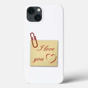 I Love You – ロマンチックノート – Case-Mate iPhoneケース iPhone 13ケース