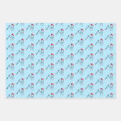 I Love You – 手話 – ろう認識度 ラッピングペーパーシート (正面3)