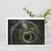 I love you 招待状 (スタンド正面)